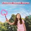 imageJOYIN 29 Pcs Big Bubble Wands Set Giant Bubble Wand Bulk with Tray for Kids Outside Blowing Toys for Summer Easter Party Favor Birthday ToddlersRegular