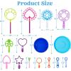 imageJOYIN 29 Pcs Big Bubble Wands Set Giant Bubble Wand Bulk with Tray for Kids Outside Blowing Toys for Summer Easter Party Favor Birthday ToddlersRegular