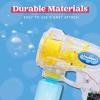 imageJOYIN 3 Packs Bubble Guns with 3 Solutions Automatic Bubble Maker Blower Machine for Kids Party Favors Summer Toy Birthday Outdoor ampamp Indoor Activity EasterTransparent