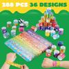 imageJOYIN 72 Pcs Slap Bracelets for Kids Bulk Wristbands with Animals Friendship Heart Galaxy Party Favors Classroom Prizes Birthday Exchanging Gifts Goodie Bag Stuffers