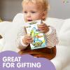 imageJOYIN Baby Car Keys Teether  Toddlers Sensory Learning Toy wMusic ampamp Lights  Musical Baby Toys 6 to 12 Months for Travel