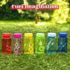 imageSloosh 24 Pack Twisted Bubble Bottle with 2 oz Solution Set6 Color for Kids Bubble Toys Summer Activity Easter and Assortment Party FavorsTwisted
