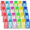 imageSloosh 24 Pack Twisted Bubble Bottle with 2 oz Solution Set6 Color for Kids Bubble Toys Summer Activity Easter and Assortment Party FavorsTwisted