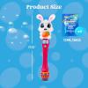imageSloosh Easter Bunny Bubble Wand for Kids Ages3 Light Up Automatic Bubble Maker with LED ampamp Sound Effect for Toddler Birthday Party Gifts Outdoor Easter Basket Stuffers