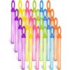 imageJOYIN 24 Pack 14 Big Bubble Wands Bulk Leaf Blower Bubble 2 Dozen for Summer Toy OutdoorIndoor Activity Use Easter Party Favors Supplies for KidsLeaf