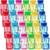 imageSloosh 24 Pack Twisted Bubble Bottle with 2 oz Solution Set6 Color for Kids Bubble Toys Summer Activity Easter and Assortment Party FavorsTwisted