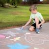 imageJOYIN 150 Pcs Sidewalk Chalk Set in 30 Packs 5 Colors Giant Box NonToxic Jumbo Washable Chalk for Outdoor Art Play Painting on Chalkboard Kitchen Blackboard Playground Outdoor150
