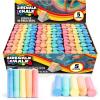 imageJOYIN 150 Pcs Sidewalk Chalk Set in 30 Packs 5 Colors Giant Box NonToxic Jumbo Washable Chalk for Outdoor Art Play Painting on Chalkboard Kitchen Blackboard Playground Outdoor150