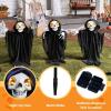 imageJOYIN 3 Pcs Halloween Decorations Outdoor LED Grim Reaper Yard Stakes 23quot Light Up Grim Reapers Path Markers for Halloween Graveyard Yard Lawn Garden Haunted House Props Party Decor Supplies
