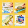 imageJOYIN 3 Sets Animal Reusable Sticker Book for Toddlers 3D Sticker Books for Kids 3 4 5 Travel Essentials Airplane Activity Toys Crafts Gifts Birthday Gifts  Farm Ocean SafariFarm  Ocean  Safari