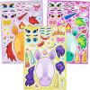 imageJOYIN 36 Pcs 9quotx6quot Sea Animals Make a face Stickers for Kids Make Your Own Ocean Animals Sticker Sheets Party Favors Kids Crafts Goodie Bags Stuffers Classroom RewardsFantasy Unicorn