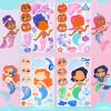 imageJOYIN 36 Pcs 9quotx6quot Sea Animals Make a face Stickers for Kids Make Your Own Ocean Animals Sticker Sheets Party Favors Kids Crafts Goodie Bags Stuffers Classroom RewardsMermaid