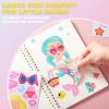 imageJOYIN 36 Pcs 9quotx6quot Sea Animals Make a face Stickers for Kids Make Your Own Ocean Animals Sticker Sheets Party Favors Kids Crafts Goodie Bags Stuffers Classroom RewardsMermaid