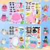 imageJOYIN 36 Pcs 9quotx6quot Sea Animals Make a face Stickers for Kids Make Your Own Ocean Animals Sticker Sheets Party Favors Kids Crafts Goodie Bags Stuffers Classroom RewardsSea Animal