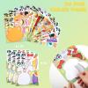 imageJOYIN 36 Pcs 9quotx6quot Sea Animals Make a face Stickers for Kids Make Your Own Ocean Animals Sticker Sheets Party Favors Kids Crafts Goodie Bags Stuffers Classroom RewardsFarm Animal