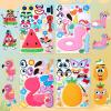 imageJOYIN 36 Pcs 9quotx6quot Sea Animals Make a face Stickers for Kids Make Your Own Ocean Animals Sticker Sheets Party Favors Kids Crafts Goodie Bags Stuffers Classroom RewardsSummer