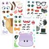 imageJOYIN 36 Pcs 9quotx6quot Sea Animals Make a face Stickers for Kids Make Your Own Ocean Animals Sticker Sheets Party Favors Kids Crafts Goodie Bags Stuffers Classroom RewardsSafari Animal