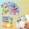 imageJOYIN 36 Pcs 9quotx6quot Sea Animals Make a face Stickers for Kids Make Your Own Ocean Animals Sticker Sheets Party Favors Kids Crafts Goodie Bags Stuffers Classroom RewardsSummer