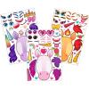 imageJOYIN 36 Pcs 9quotx6quot Sea Animals Make a face Stickers for Kids Make Your Own Ocean Animals Sticker Sheets Party Favors Kids Crafts Goodie Bags Stuffers Classroom RewardsClassic Unicorn