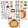 imageJOYIN 36 Pcs 9quotx6quot Sea Animals Make a face Stickers for Kids Make Your Own Ocean Animals Sticker Sheets Party Favors Kids Crafts Goodie Bags Stuffers Classroom RewardsMixed Animals