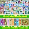 imageJOYIN 4Pack Crafts for Kids Sticker Painting Book Gift Party Favor Creations 40 Pictures  MessFree Art Play for Kids Creative Adventures at Home and While Traveling