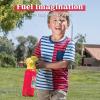 imageJOYIN Automatic Bubble Maker Fire Extinguisher Bubble Blower Machine with Solution 230 ml for Kids Indoor and Outdoor Play Summer Themed Party and Birthday Gift