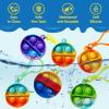 imageJOYIN Round Pop Fidget Keychain 90 Pack Pop Fidget Toys Bulk Party Favors for Kids 48812 Years Goodie Bag Stuffers Back to School Gifts for Students Classroom Prizes Birthday Sensory ToysRound