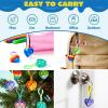 imageJOYIN Round Pop Fidget Keychain 90 Pack Pop Fidget Toys Bulk Party Favors for Kids 48812 Years Goodie Bag Stuffers Back to School Gifts for Students Classroom Prizes Birthday Sensory ToysHeart