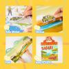 imageJOYIN Safari Animals Reusable Sticker Book for Toddlers 3D Sticker Books for Kids 3 4 5 Travel Essentials Airplane Activity Toys Crafts Gifts Birthday GiftsSafari