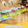 imageJOYIN Safari Animals Reusable Sticker Book for Toddlers 3D Sticker Books for Kids 3 4 5 Travel Essentials Airplane Activity Toys Crafts Gifts Birthday GiftsFarm
