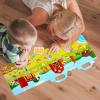 imageJOYIN Safari Animals Reusable Sticker Book for Toddlers 3D Sticker Books for Kids 3 4 5 Travel Essentials Airplane Activity Toys Crafts Gifts Birthday GiftsFarm