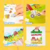imageJOYIN Safari Animals Reusable Sticker Book for Toddlers 3D Sticker Books for Kids 3 4 5 Travel Essentials Airplane Activity Toys Crafts Gifts Birthday GiftsFarm