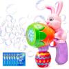 imageSloosh Easter Bunny Bubble Gun for Toddlers 3 Pink Bunny Light Up Bubble Blower with 6 Refill Solution for Kids Ages 48 Birthday Party Gifts Outdoor EasterPink