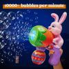 imageSloosh Easter Bunny Bubble Gun for Toddlers 3 Pink Bunny Light Up Bubble Blower with 6 Refill Solution for Kids Ages 48 Birthday Party Gifts Outdoor EasterPink