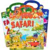 imageJOYIN 3 Sets Animal Reusable Sticker Book for Toddlers 3D Sticker Books for Kids 3 4 5 Travel Essentials Airplane Activity Toys Crafts Gifts Birthday Gifts  Farm Ocean SafariFarm  Ocean  Safari