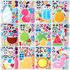 imageJOYIN 36 Pcs 9quotx6quot Sea Animals Make a face Stickers for Kids Make Your Own Ocean Animals Sticker Sheets Party Favors Kids Crafts Goodie Bags Stuffers Classroom RewardsSummer