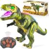 imageJOYIN Robot Dinosaur Toy for Kids Boys 3 Big T rex with Light and Realistic Roaring Sound Remote Control Walking ampamp Dancing Dinosaur Electronic Steam Toy Birthday Gift for Kids Boys Girls