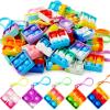 imageJOYIN Round Pop Fidget Keychain 90 Pack Pop Fidget Toys Bulk Party Favors for Kids 48812 Years Goodie Bag Stuffers Back to School Gifts for Students Classroom Prizes Birthday Sensory ToysSquare