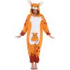 imageKangaroo jumpsuit Costume Pajamas  Adult