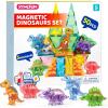 imageSYNCFUN Magnetic Building Tiles Jungle Animal Set for Kids 50PCS Including 7 Cute Animals Educational STEM Toy for Boys ampamp Girls Ages 35 48 Christmas Birthday Party Gift for ToddlersDinosaur