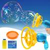 imageSloosh Whale Bubble Gun with Refill Solution Bubble Gun Machine Blower Toy for Kids Adults Summer Party Favors Easter Basket Stuffers Birthday Gift