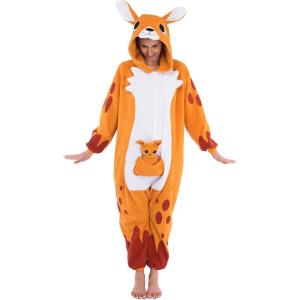imageKangaroo jumpsuit Costume Pajamas  Adult