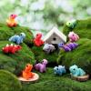 imageJOYIN 12 Pcs 3D Printed Ocean Animals Set Mini Animals 3D Printed Toys  Cute Articulated Flexible Figurines Fidget Toys for Party Favors Birthday Gifts Desk Pets Office Home DecorDinosaur Animals