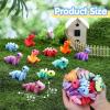 imageJOYIN 12 Pcs 3D Printed Ocean Animals Set Mini Animals 3D Printed Toys  Cute Articulated Flexible Figurines Fidget Toys for Party Favors Birthday Gifts Desk Pets Office Home DecorDinosaur Animals