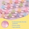 imageJOYIN 24 PCS Multistyle Bouncy Balls 6 Styles 32mm Assorted Bouncy Balls Bulk with Storage Bag Bounce Toys for Kids Party Favors Birthdays Gifts Goodie Bags Stuffers Carnival PrizesGlitter