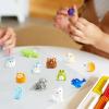 imageJOYIN 50 Pcs Mini Resin Animals Figures Mix Resin Animals Figurines for Fairy Garden Accessories Dollhouse Decorations Slime Charms for Crafts DIY Miniature Scenes Birthday Party FavorsMix Animals