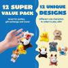 imageJOYIN 72 Pack Mini Animal Plush Toy Assortment 72 Units 3quot EachBulk Stuffed Animals Party Favors for Kids Small Animals Plush Keychain Decoration Carnival Prizes Valentines Day Party Favors