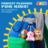 imageJOYIN 72 Pack Mini Animal Plush Toy Assortment 72 Units 3quot EachBulk Stuffed Animals Party Favors for Kids Small Animals Plush Keychain Decoration Carnival Prizes Valentines Day Party Favors