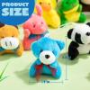 imageJOYIN 72 Pack Mini Animal Plush Toy Assortment 72 Units 3quot EachBulk Stuffed Animals Party Favors for Kids Small Animals Plush Keychain Decoration Carnival Prizes Valentines Day Party Favors