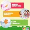 imageJOYIN Large 48Pcs Glitter Sticky Hands Party Favors Party Table Favors Set for Kids Holiday Traditions Classroom Treasure Box Carnival Prizes Bulk Pinata Stuff Toys